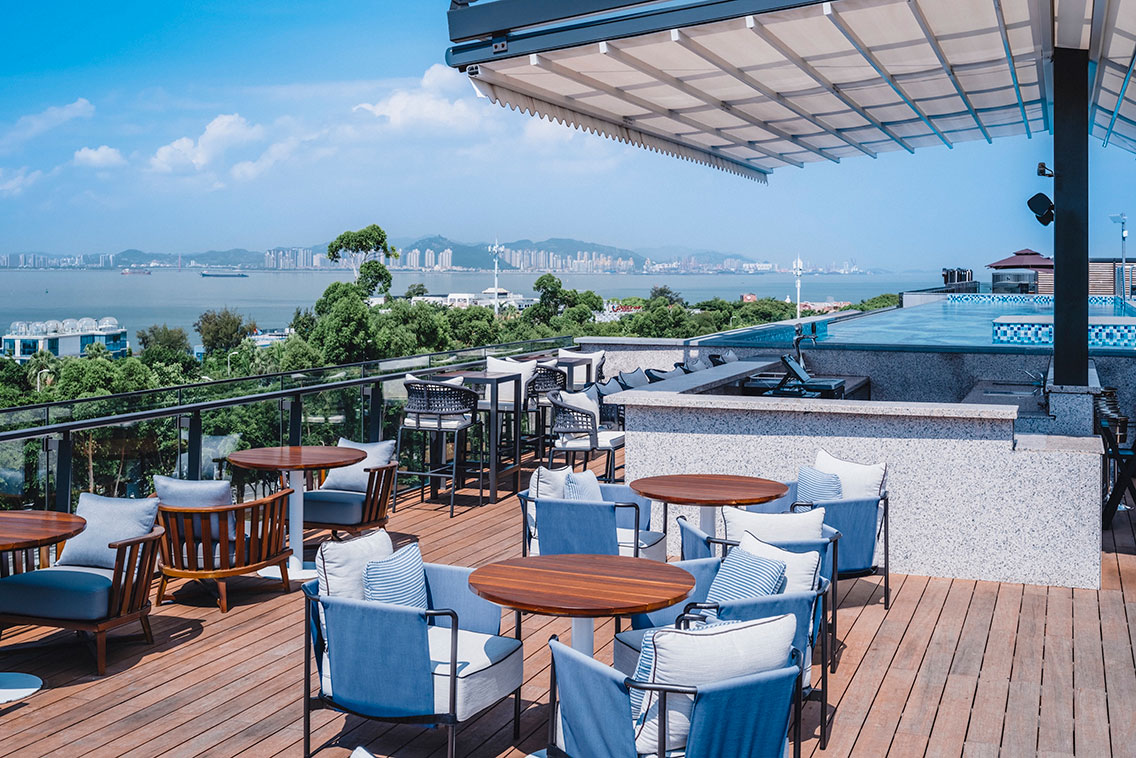 Hyatt Centric Ocean Front Xiamen, China designed by Silverfox Studios | Hotel & Resort Design