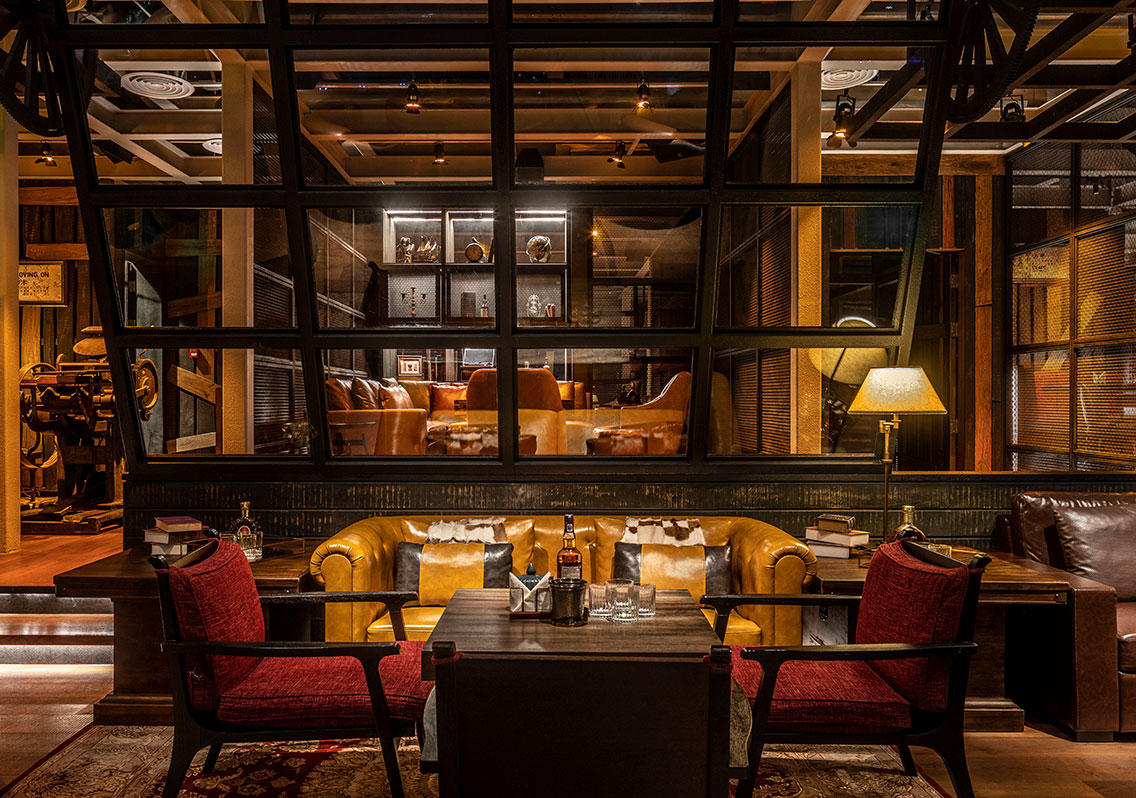 RIN, Prohibition Bar at the Mandarin Oriental Shenzhen, China designed by Silverfox Studios | Hotel & Resort Design